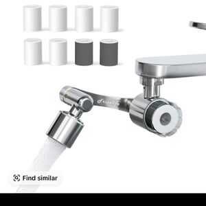 Silver Water Filter Faucet